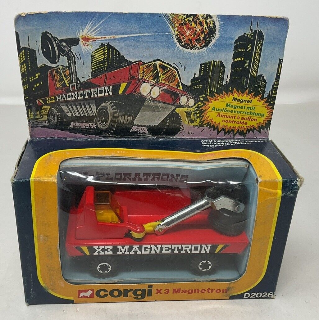 Corgi The Explorers X-Ploratrons X3 MAGNETRON D2026 Vintage Diecast Vehicle 1979