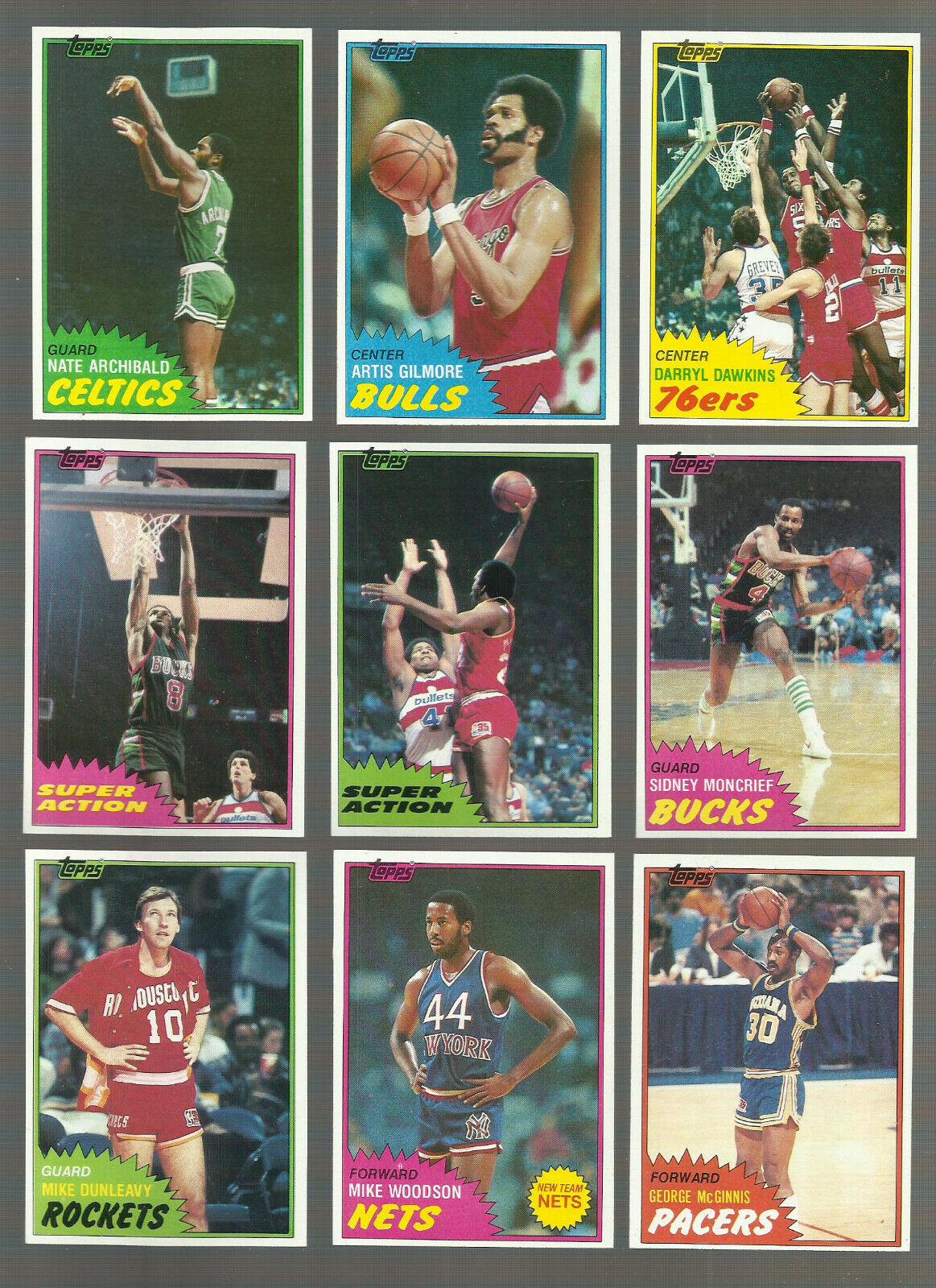 1981-82 Topps Basketball near set 101 DIFFERENT CARDS WITH SOME STARS VENDING 