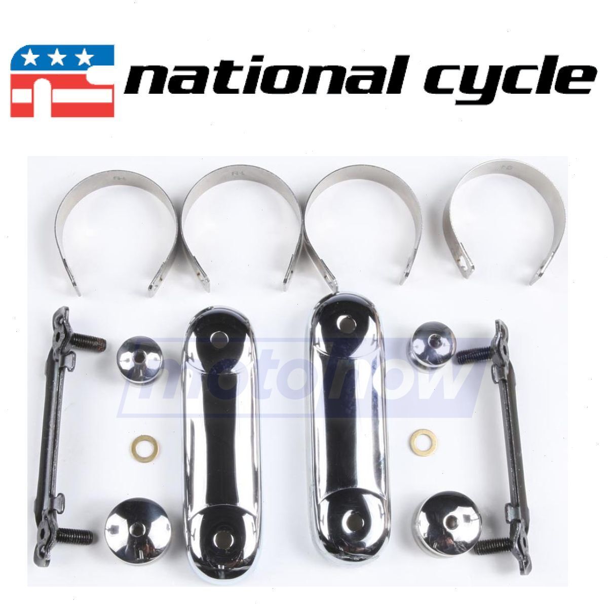National Cycle SwitchBlade Windshield Mount Kit for 1996-2019 Harley mx