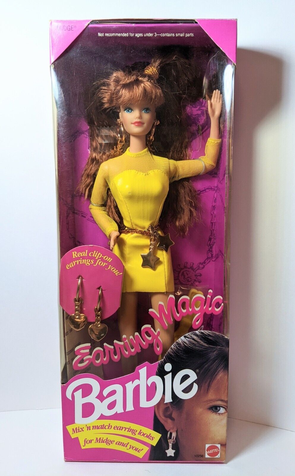 Vintage Mattel 1992 Earring Magic Midge Barbie doll  #10256