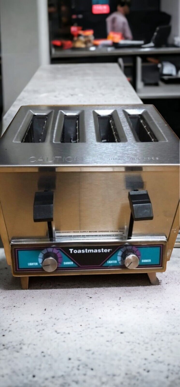 NUVU TOASTMASTER COMMERCIAL TOASTER