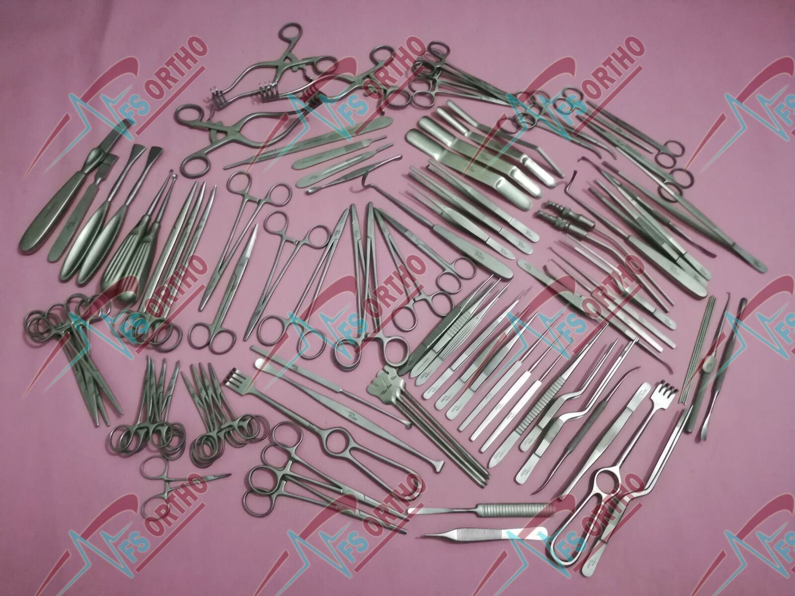 Basic Neurosurgery Set of 96 Pcs NeuroSurgical Orthopedic Instruments Full SET