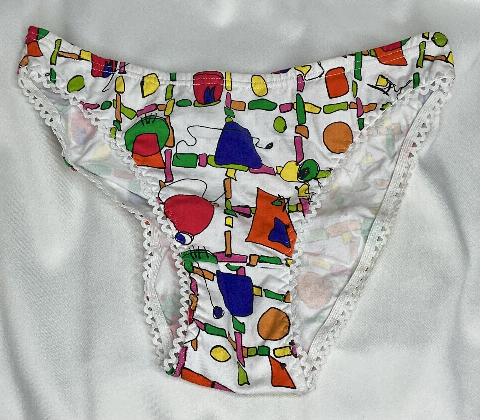NWT Vintage Body Pride Panties Size L/7 Cotton Spandex