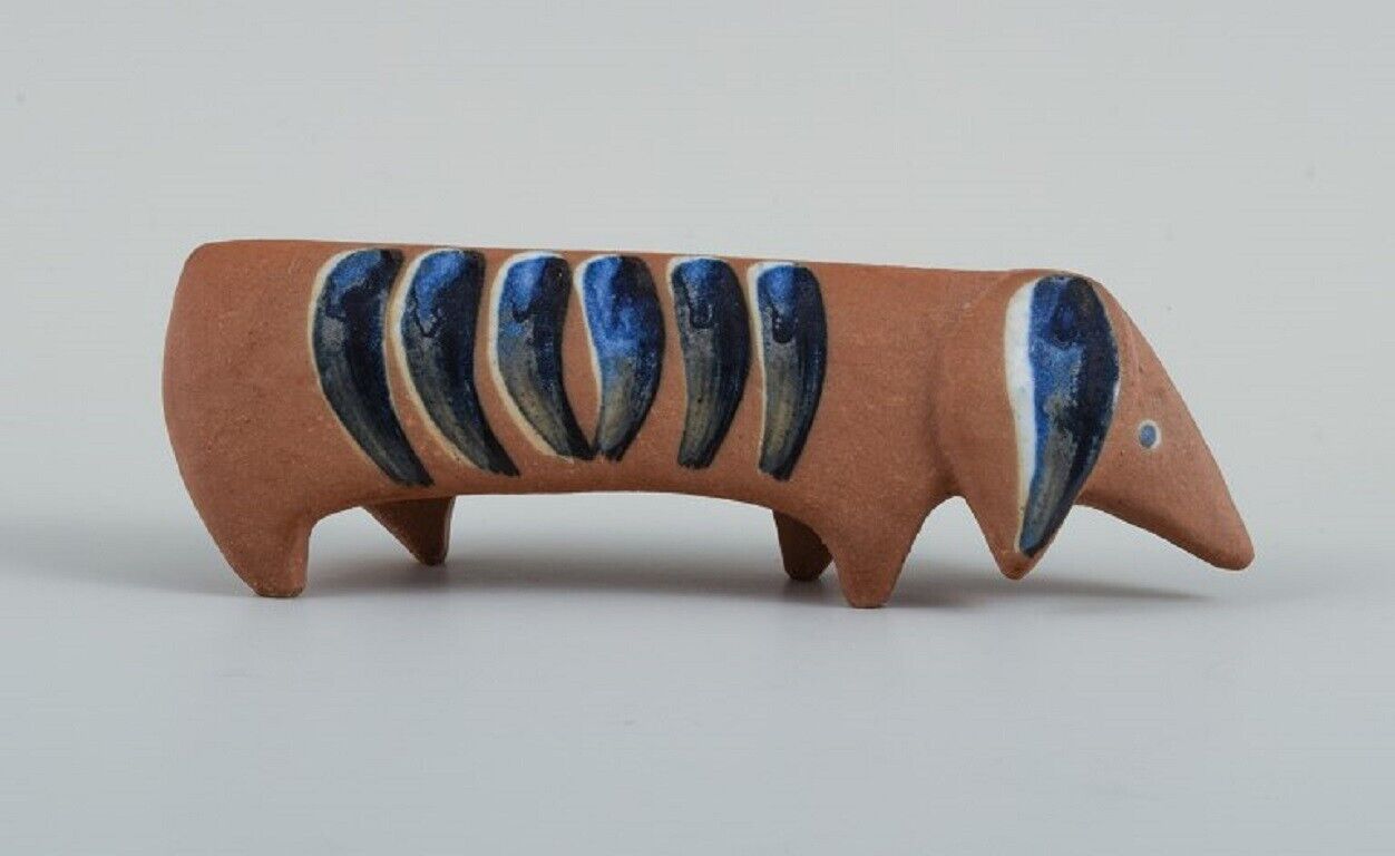 Lisa Larson for Gustavsberg, a dachshund in ceramics.