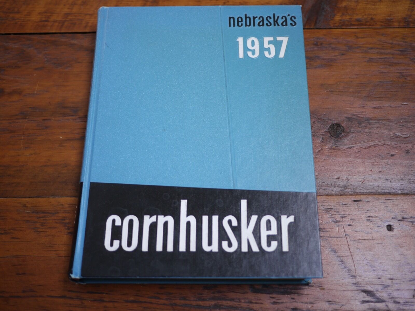 1957 University of Nebraska CORNHUSKER Volume 51 College Yearbook