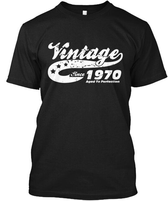 Vintage Since 1970 T-Shirt Made in the USA Size S to 5XL