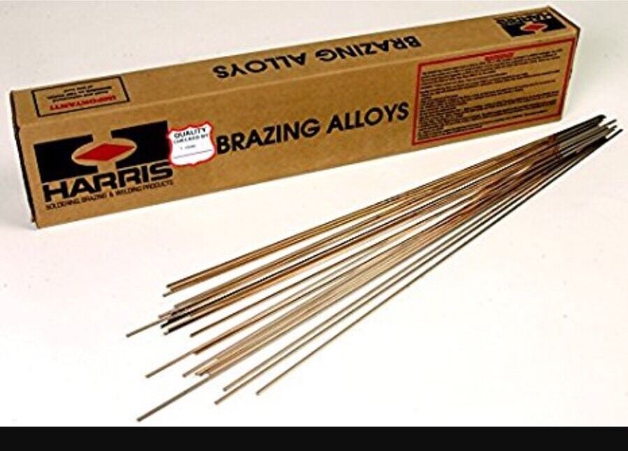 15 Rods Lot  Harris  Stay Silv 15 Silver Brazing Alloy Rods. Read Discription.