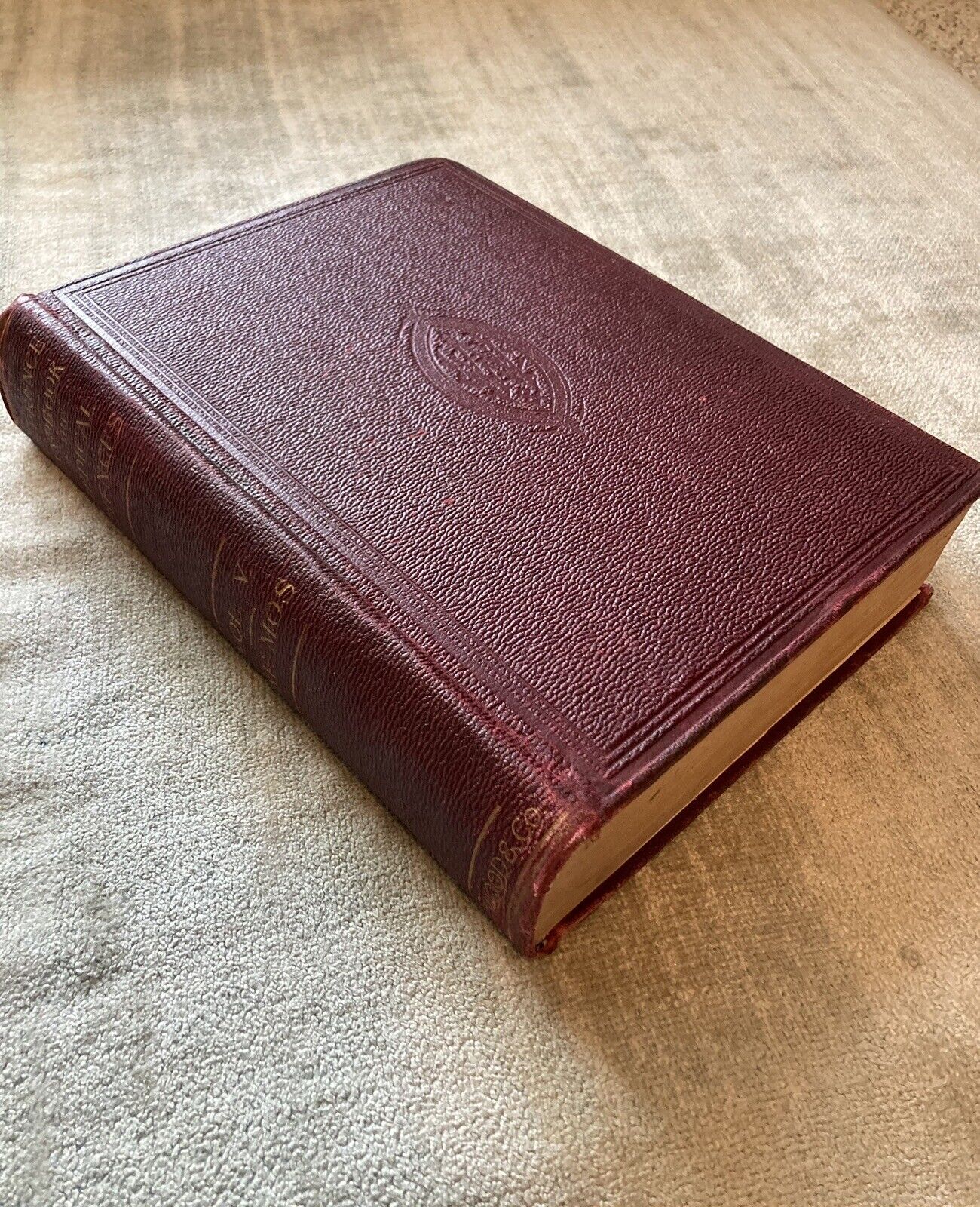 Antique Medical Reference Handbook, 1903, Albert Buck, Illustrated, Good Cond.