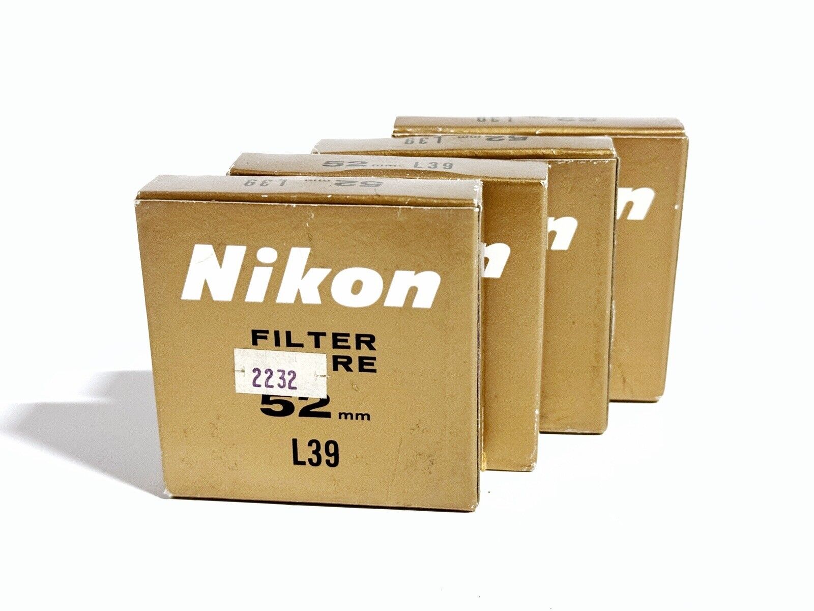 New Old Stock Genuine Nikon 52mm L39 Filter Screw Mount Mint NOS