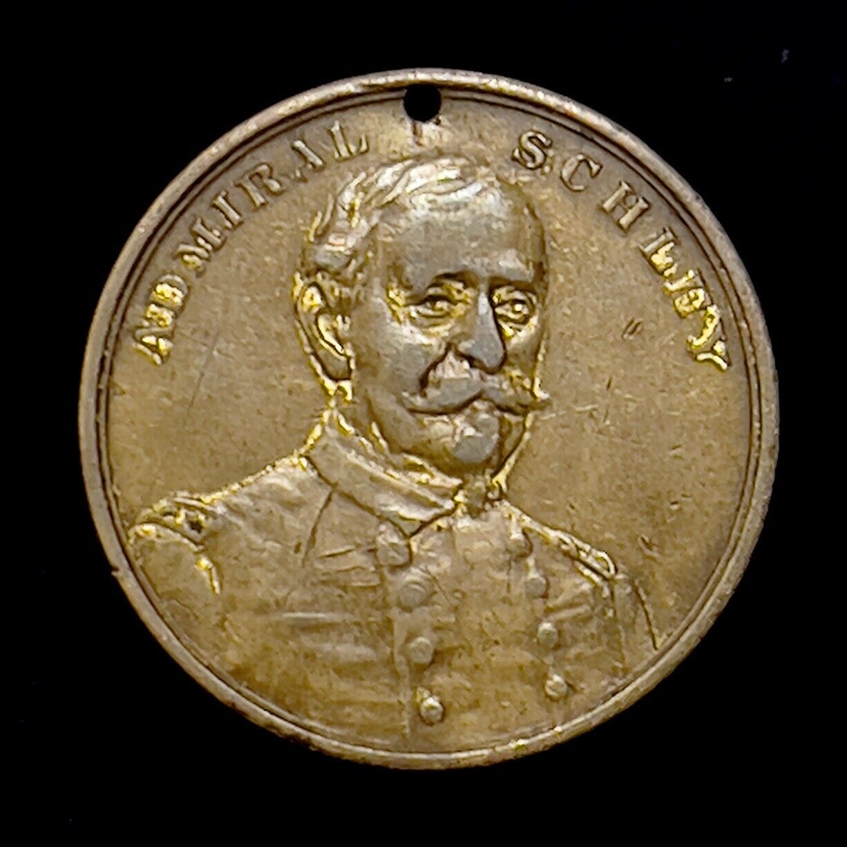 1899 Alabama State Fair Admiral Schley Medal