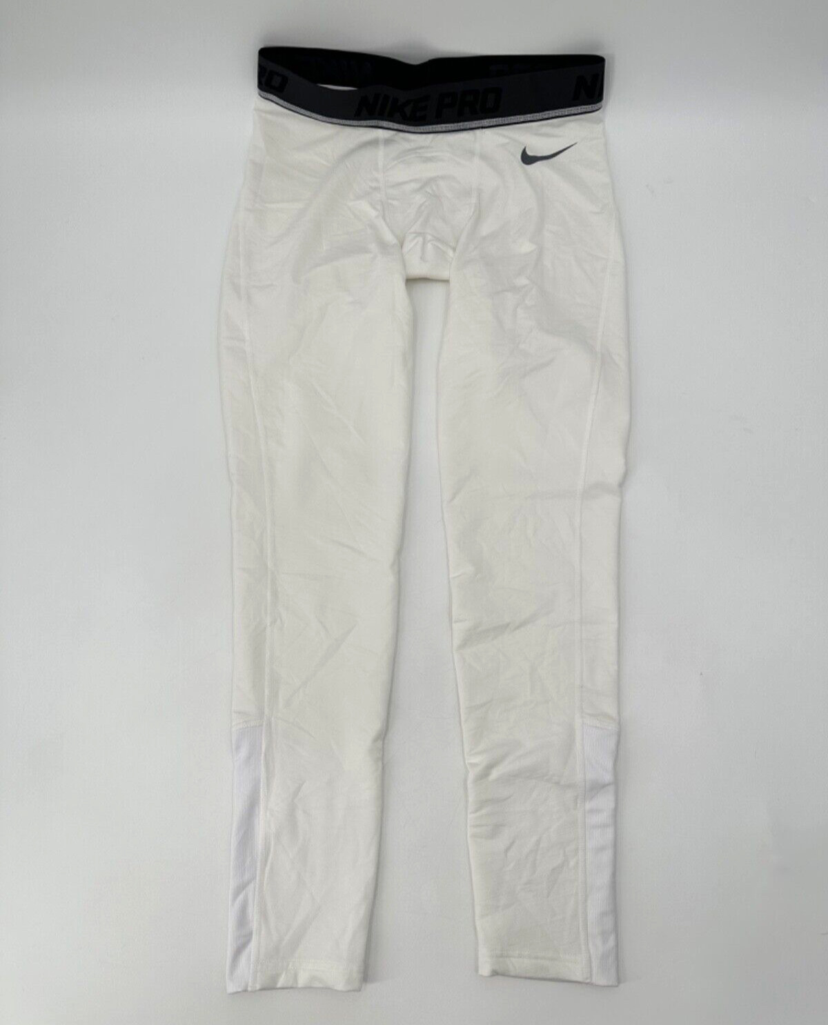GERALD ALEXANDER MIAMI DOLPHINS GAME USED WHITE NIKE PRO COMPRESSION PANTS XL
