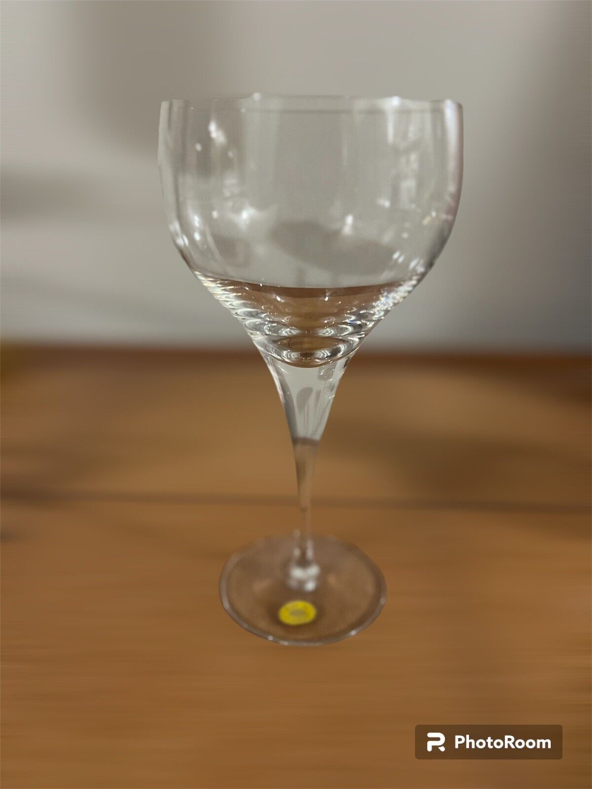 8 Vintage  Germany Rosenthal Studio Line White Wine Glasses Fuga NOS Unused