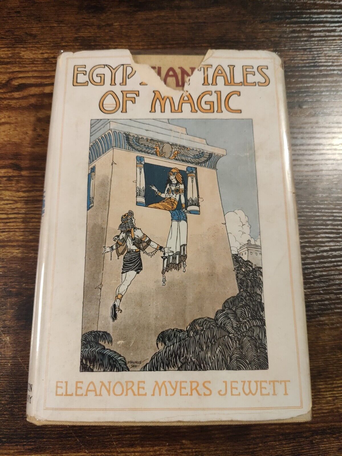 1924 Vintage Book: Egyptian Tales Of Magic By Eleanor Jewett