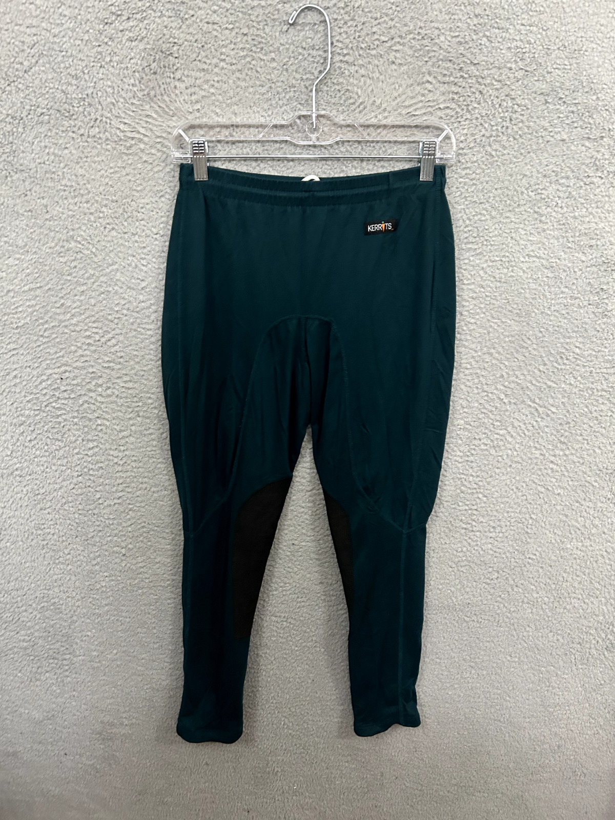 VTG Kerrits Pants Womens Large Green Equestrian Horse Riding Breeches Knee Patch