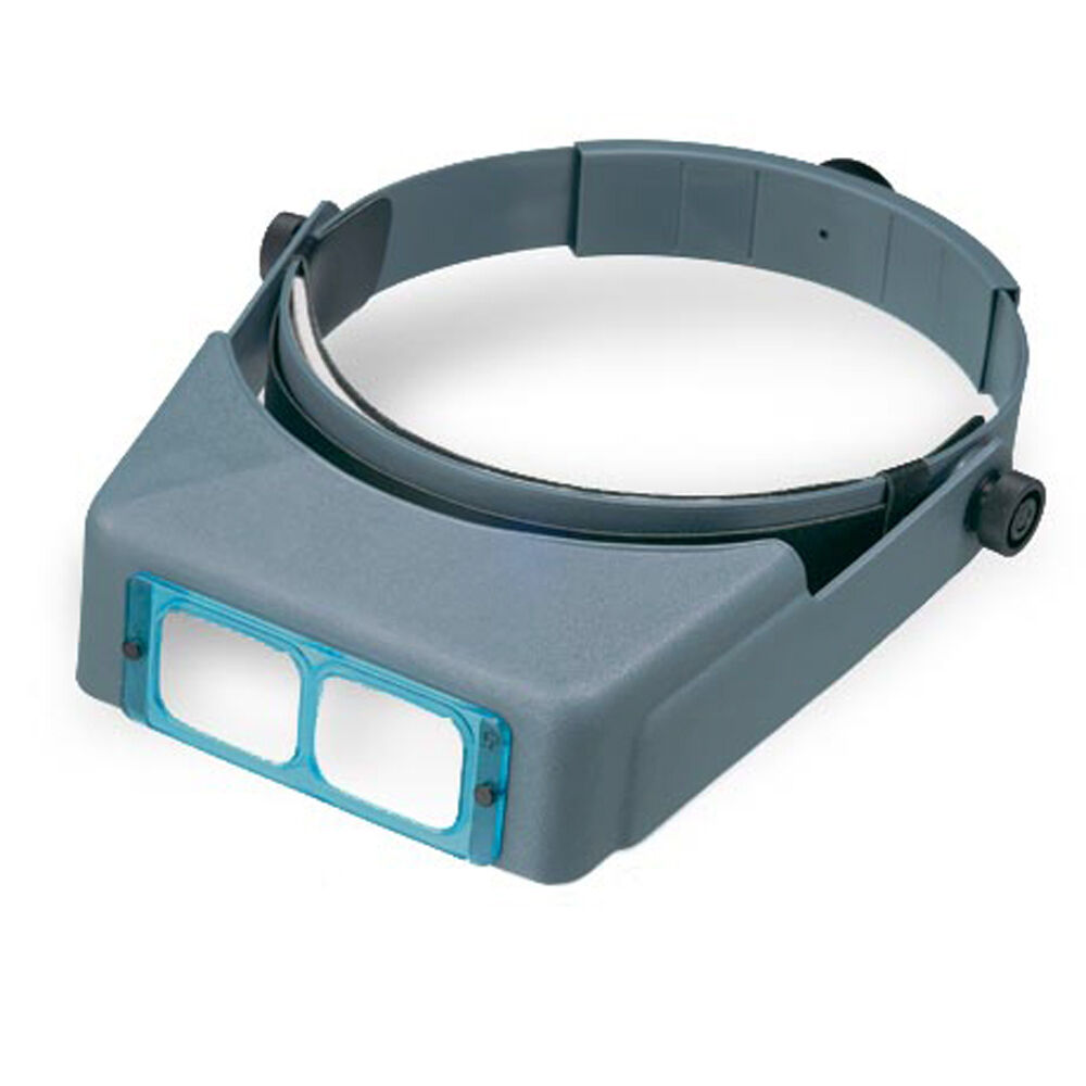 Donegan DA-5 OptiVisor® Binocular 2.5X Magnifier. Adjustable Headband Style
