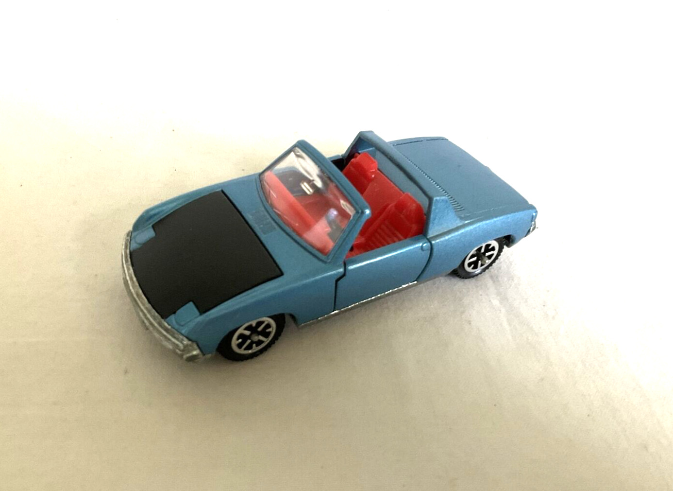 Vintage Dinky VW-PORSCHE 914. Blue, Loose. Very Good to Excellent Condition