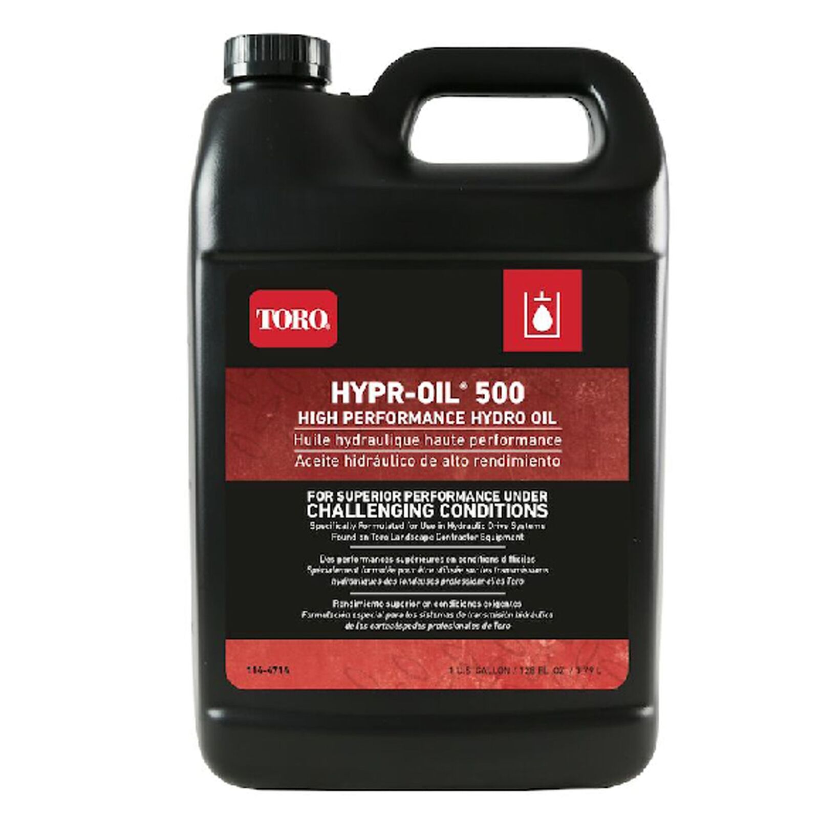 Genuine OEM Toro Gallon Hypr-Oil 500 High Performance Hydro Oil 114-4714