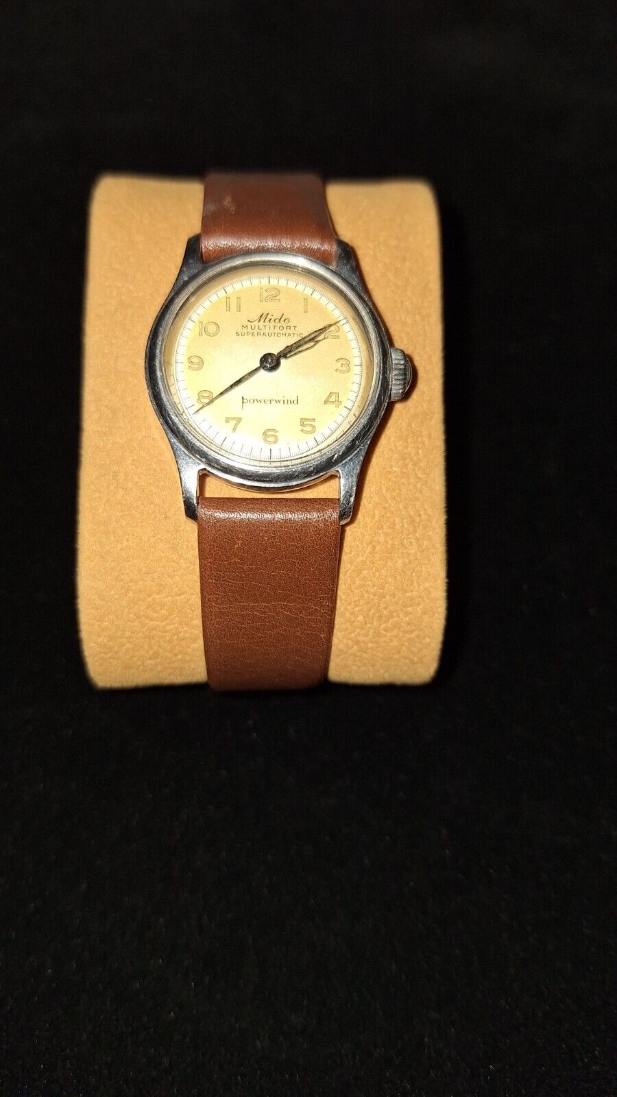 Very Rare Mido Multifort Automatic Mens Watch w. NOS Vintage Band
