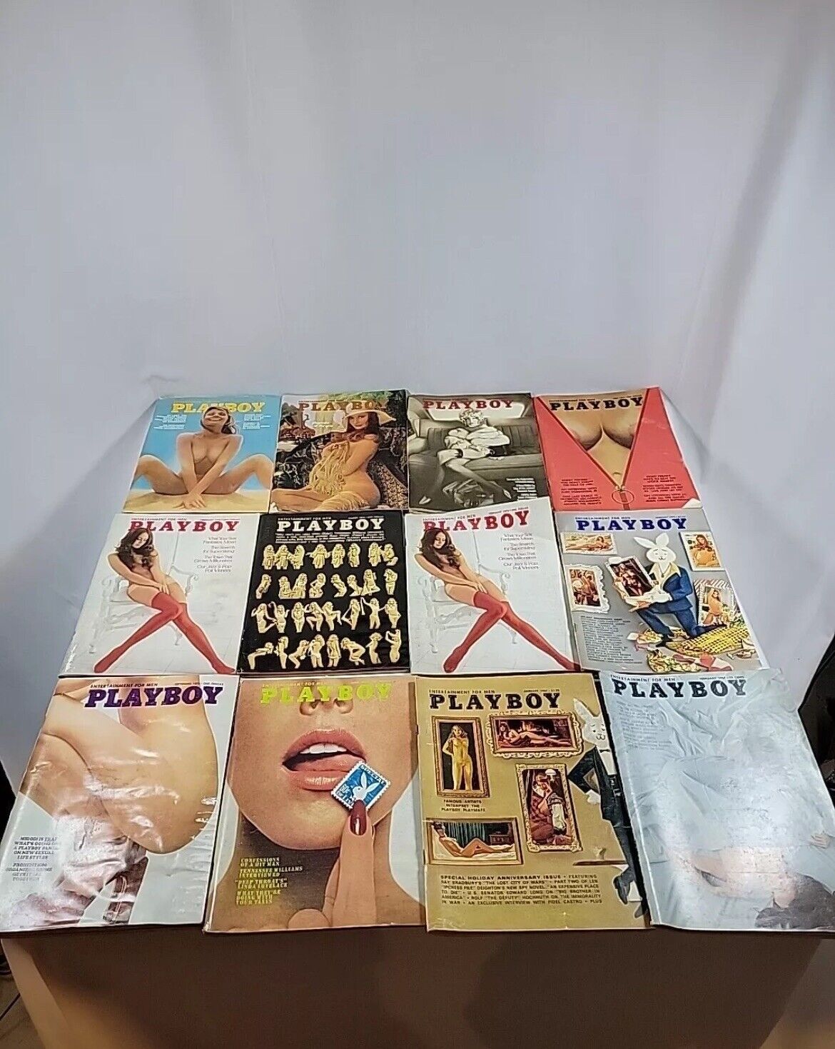 Vintage Playboy Magazine Bulk Lot of 5 Random Playboy Magazines 1964-1999