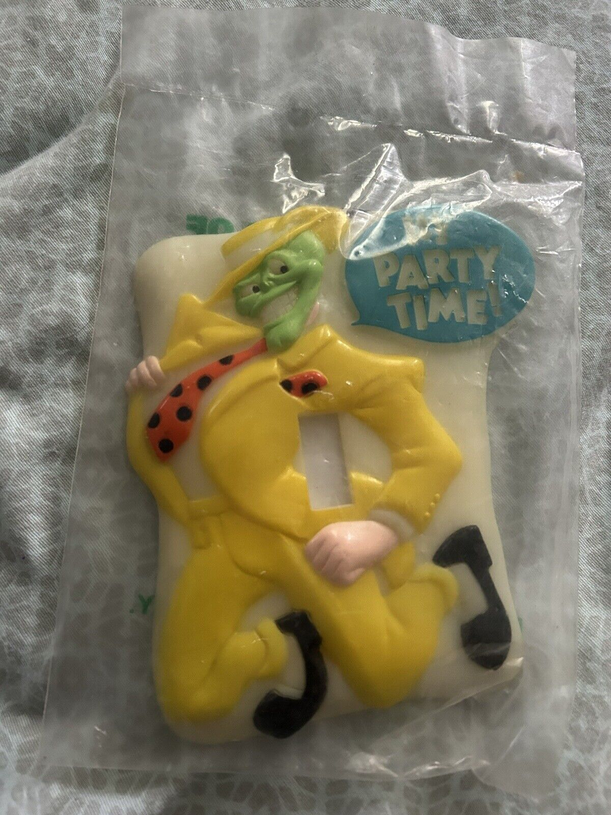 Vtg. Taco Bell 1995 The Mask Jim Carrey Light Switch Cover Sealed Glow Dark NEW