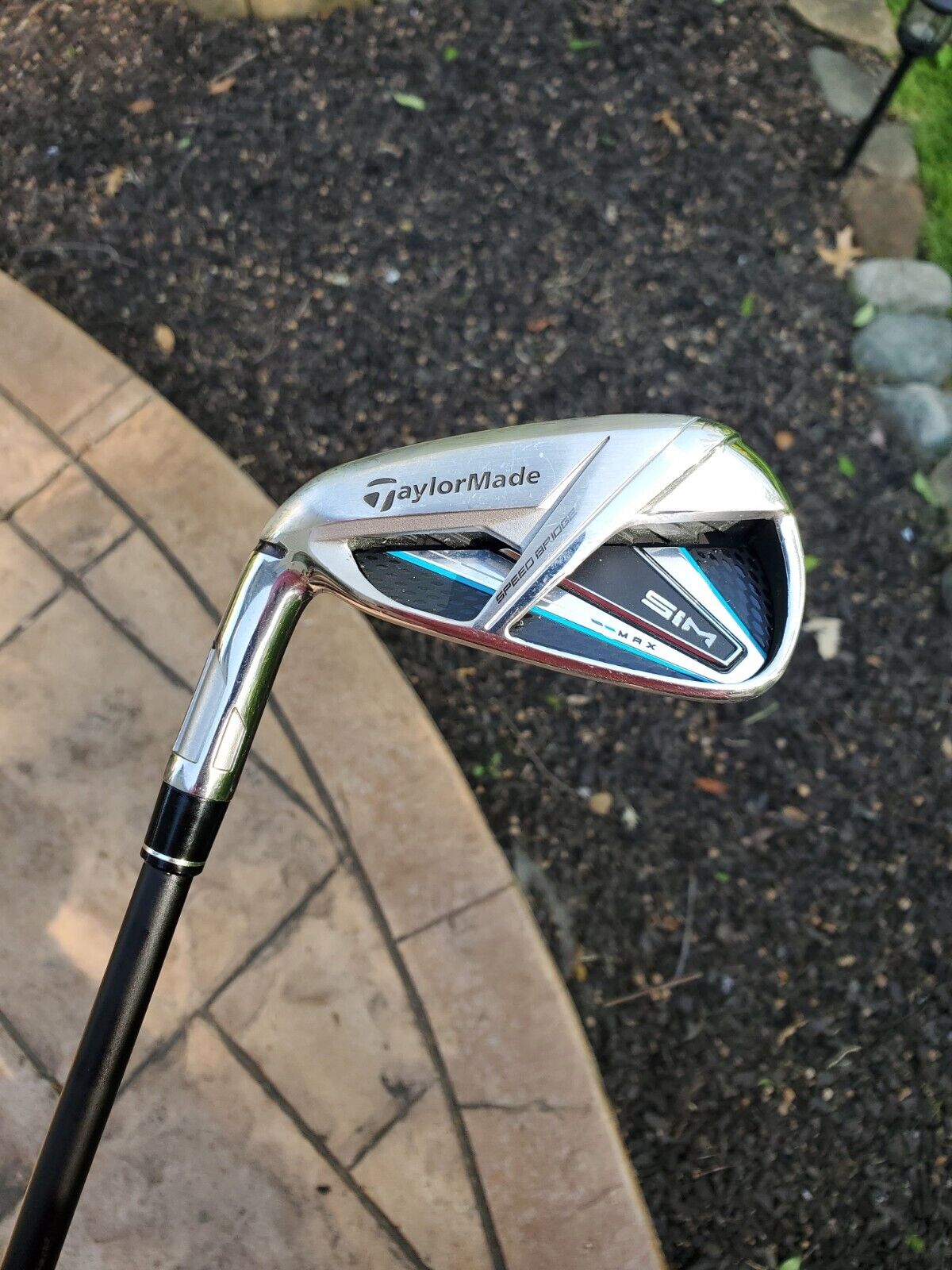 TAYLORMADE Sim Max 4 Iron Driving Graphite Project X 5.5 R Regular LH Left Nice