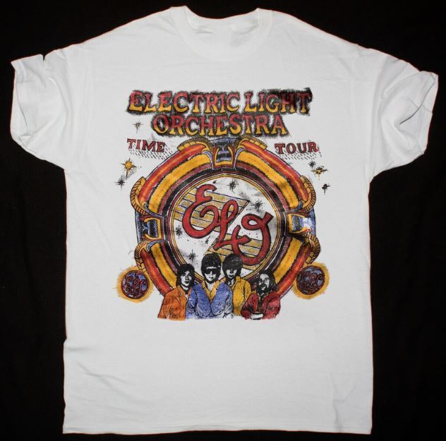 Vintage 1981 ELO Electric Light Orchestra TIME TOUR T-Shirt s-5xl