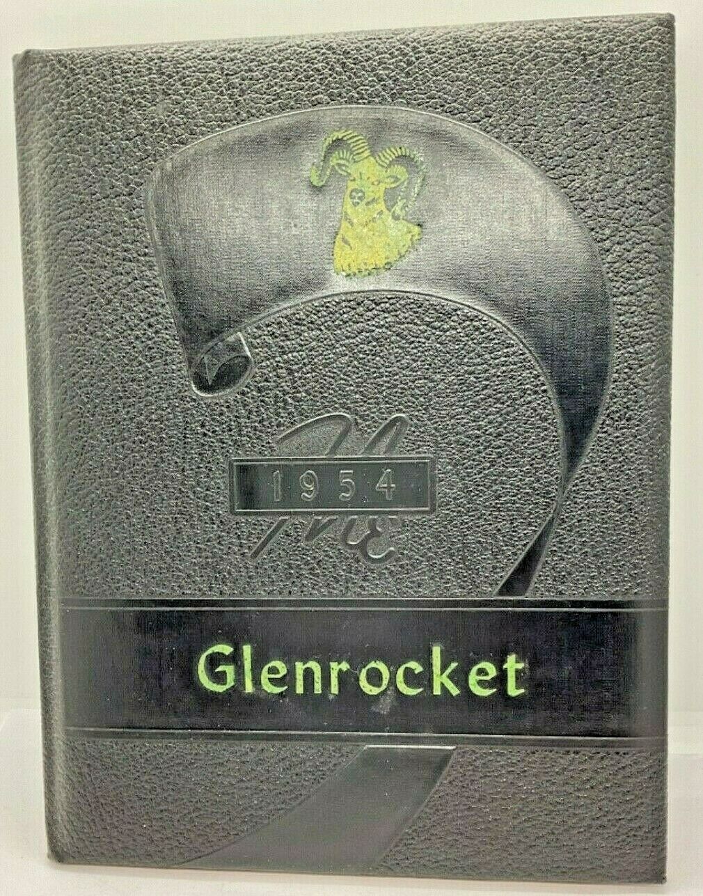 1954 Glen Rocket Glenrock Parkerton HS Year Book Annual Wyoming
