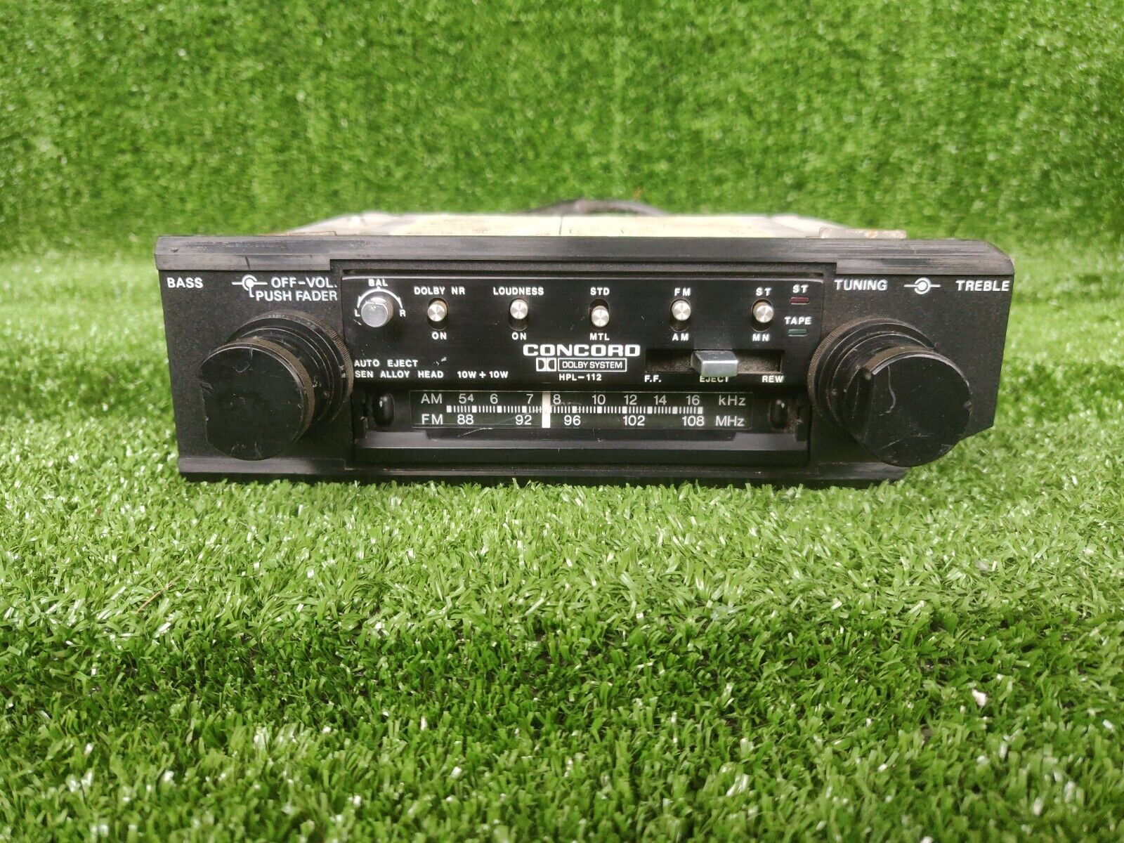 Concord Hpl-112 Concord Hpl112 Original Car Radio Cassette Player