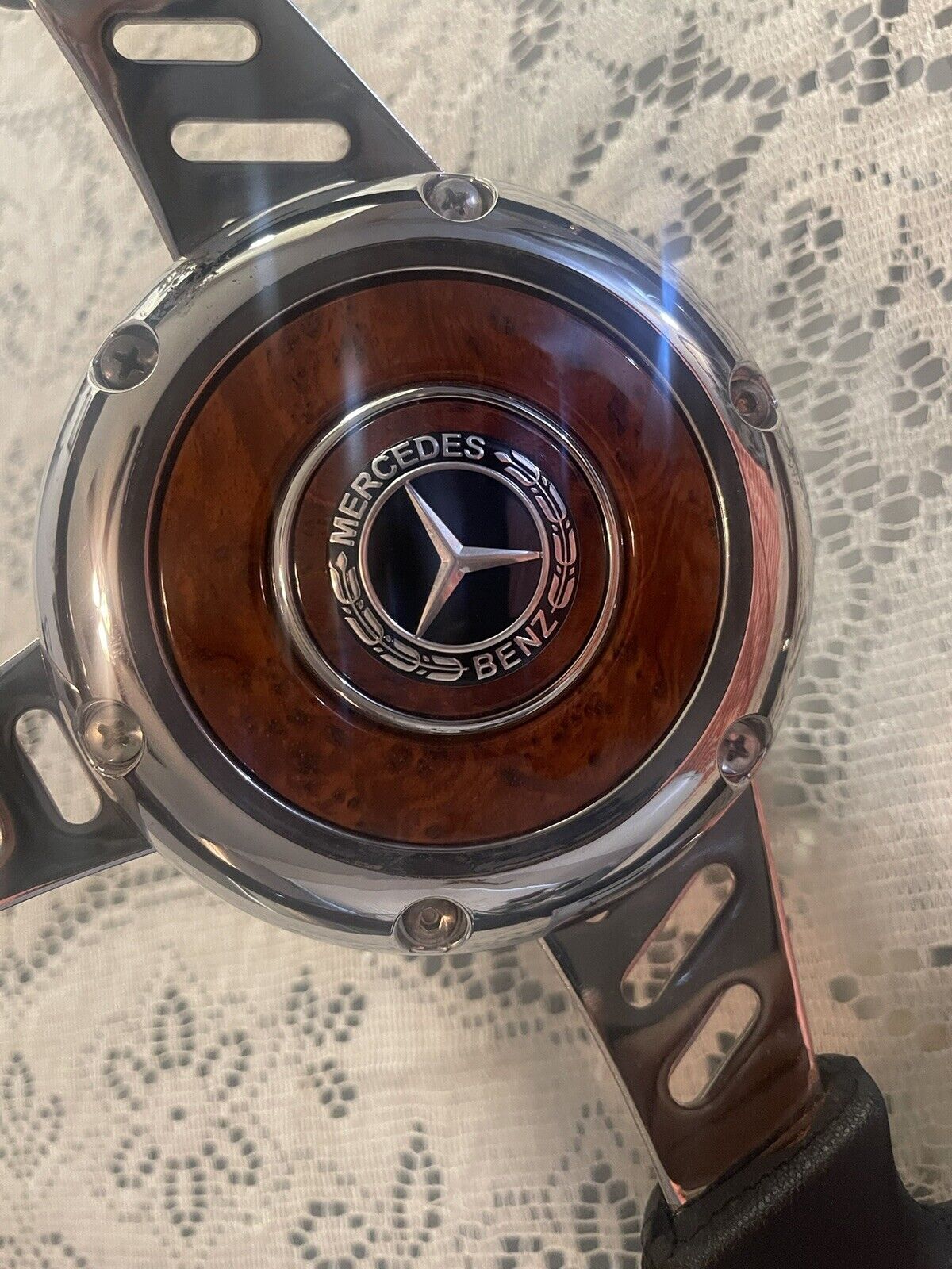 Vintage Mercedes-Benz Steering Wheel
