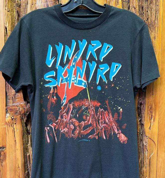 Vintage 1988 Lynyrd Skynyrd T Shirt The Grace Of God Tour Single Double Sides