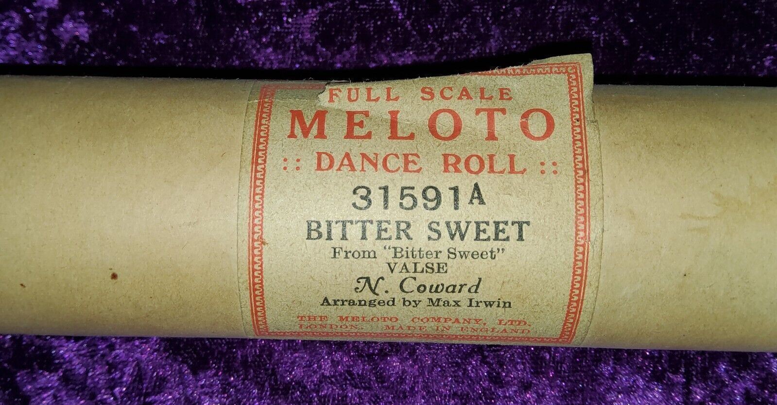 Bitter Sweet Meloto Dance Roll 31591A. Ref00048