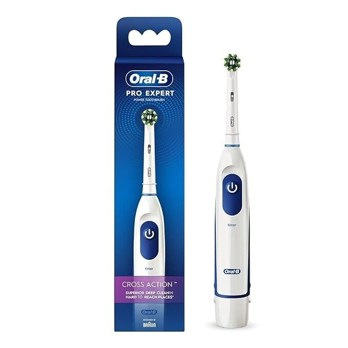 Oral B Pro Expert Electric Toothbrush adults, Battery Operated replaceable brush