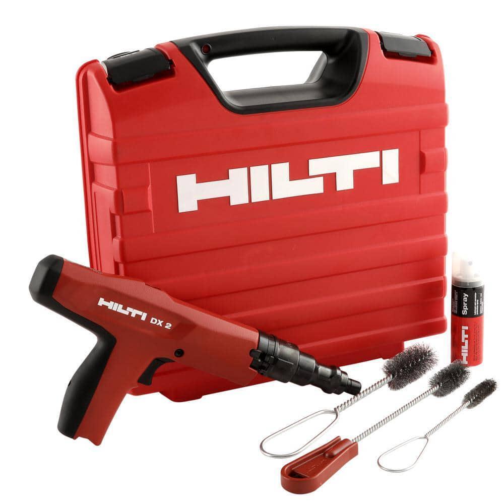 Hilti Powder-Actuated Fastening Tool DX 2 Compact Drywall Track w/ Plastic Case
