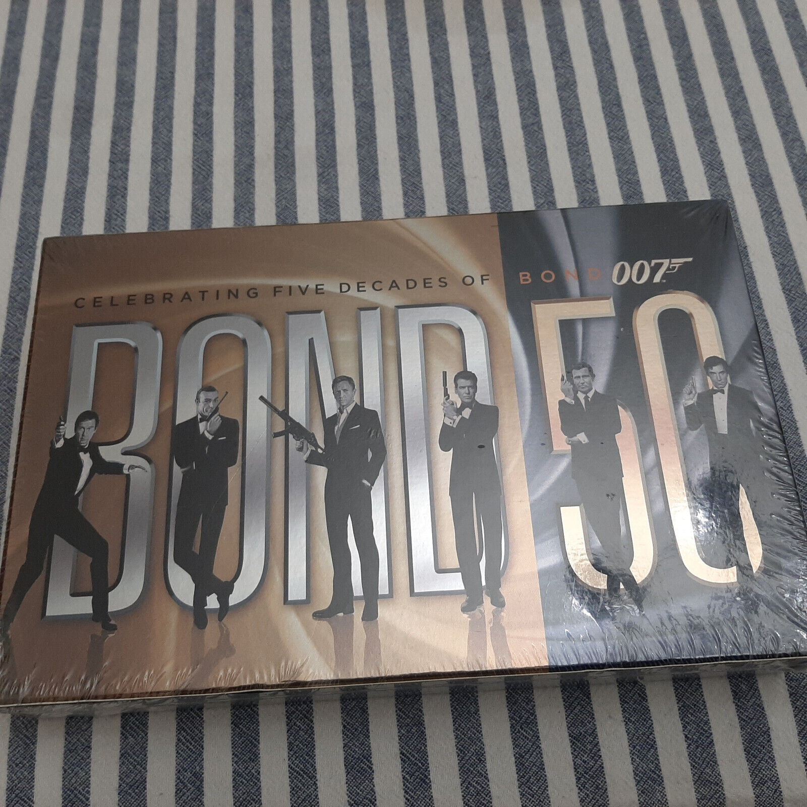 Bond 50: Celebrating Five Decades of Bond 007 (DVD, 2012, 23-Disc Set)-BRAND NEW