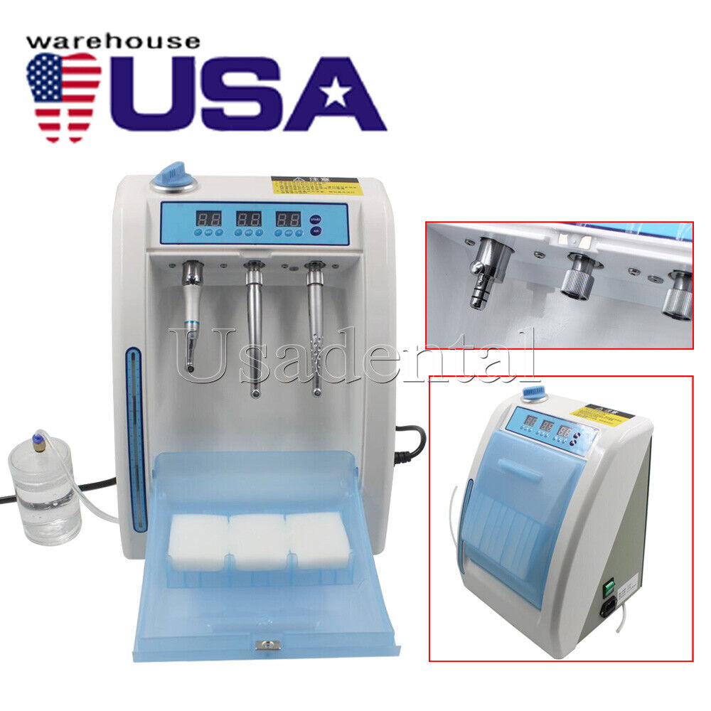 Dental Handpiece Maintenance Oil Lubrication System Cleaner Lubricant System UPS