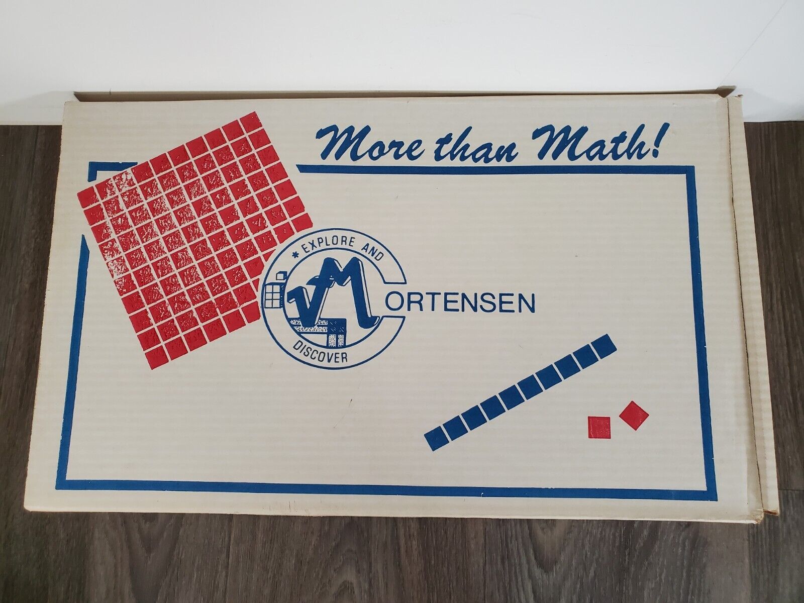 Mortensen More than Math Cube Counters Vintage Set 