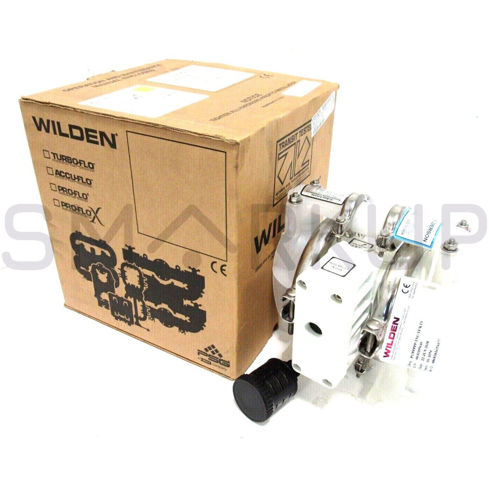 New In Box WILDEN P1/PPPPP/TNU/TF/KTV Air Operated Double Diaphragm Pump