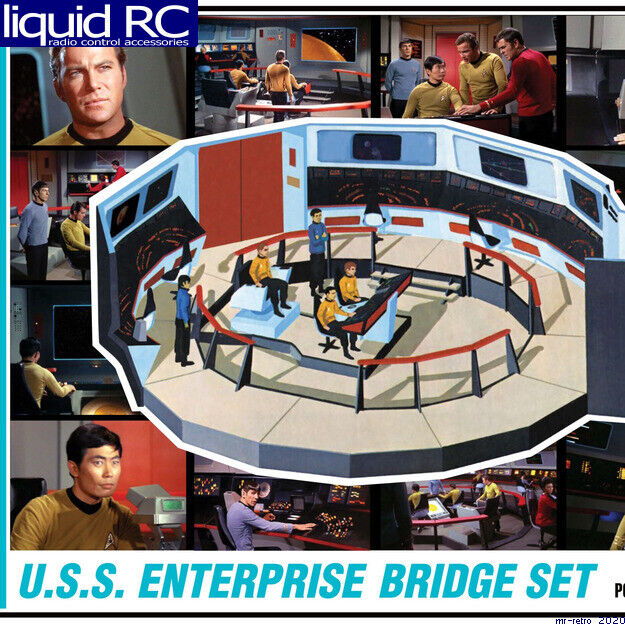 AMT 1270M Star Trek U.S.S. Enterprise Bridge 1:32