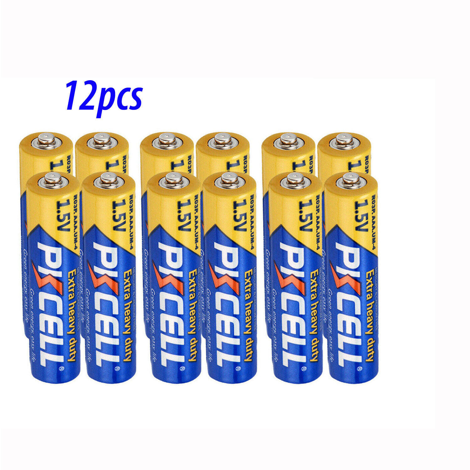 2/20/24/40pcs AAA Batteries Heavy Duty 1.5V R6P UM3 PC1500 ND61R Zinc-Carbon New