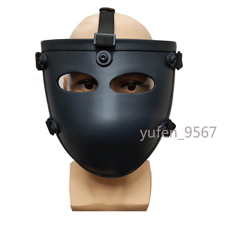 Tactical Level 3 Bulletproof Mask Half Face Helmet Face Bulletproof Stab Proof