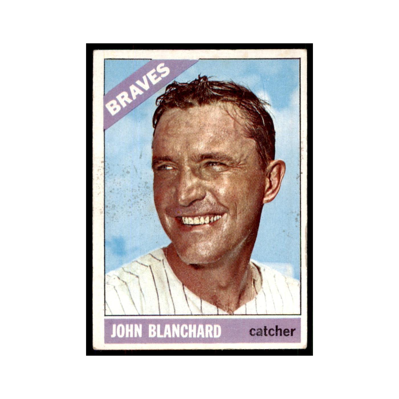 1966 Topps John Blanchard Baseball Cards #268