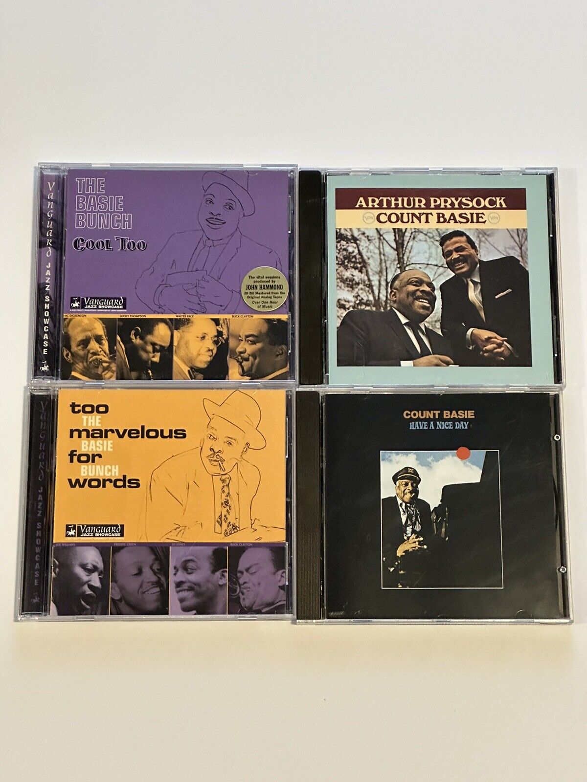 Count Basie 4 CD Lot - 4 CD Lot Featuring Count Basie - CD - Tested