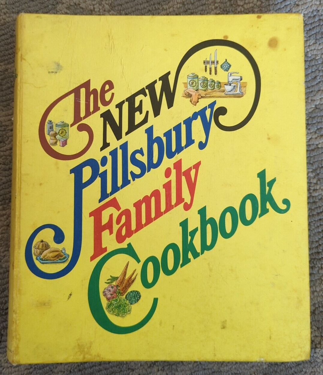 The New Pillsbury Family Cookbook 1974 2nd Printing