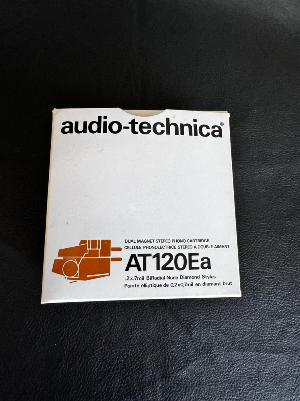 1998 Audio Technica AT-120Ea MM Cartridge in original box