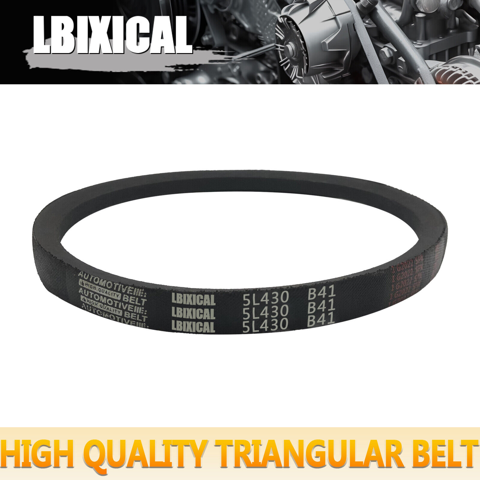 LBIXICAL Replacement Vbelt 5L430 5/8 x 43in V-belt  NEW