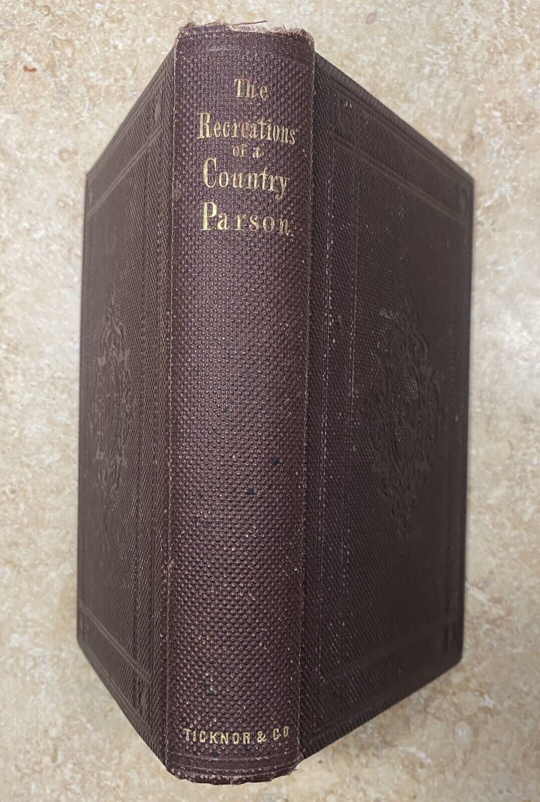 1861 The Recreations of a Country Parson by Andrew Kennedy Hutchison Boyd, 1st