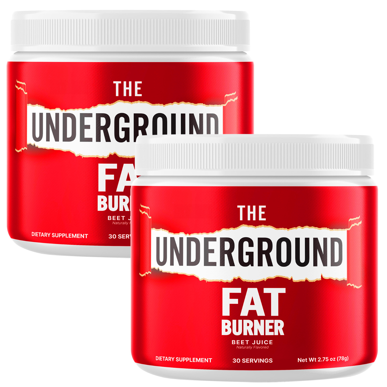 The Underground Fat Burner - Official Formula (2 Pack)
