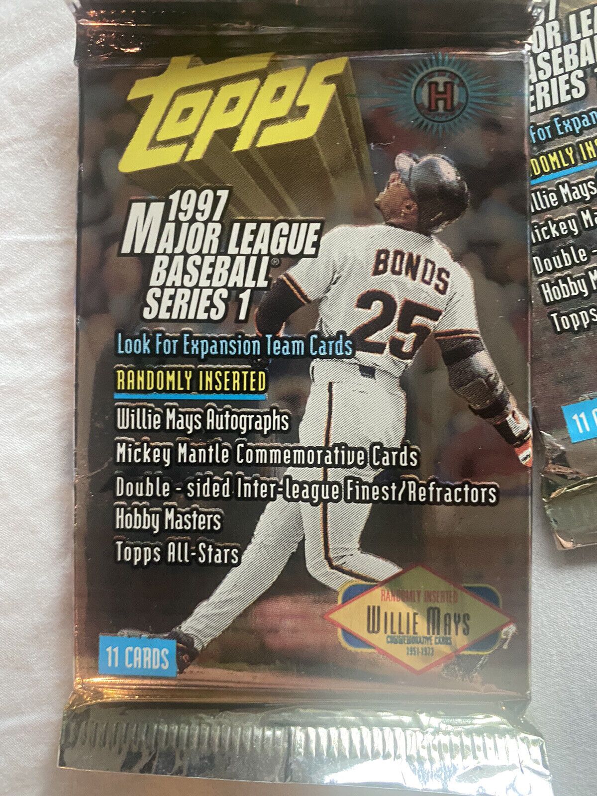 1997 Topps Series 1 Factory Sealed Retail Baseball Packs