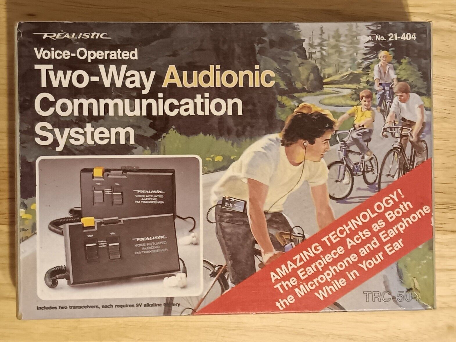 Vintage Realistic Two-Way Audionic Communication System TRC-504 Radio Shack 