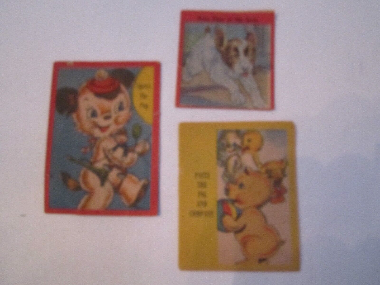 (3) 1930\'S STORY BOOKLETS - PATTY THE PIG & COMPANY, SPTTY THE PUP & MORE - RSS